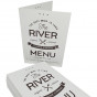 A4 Folded Restaurant Menus